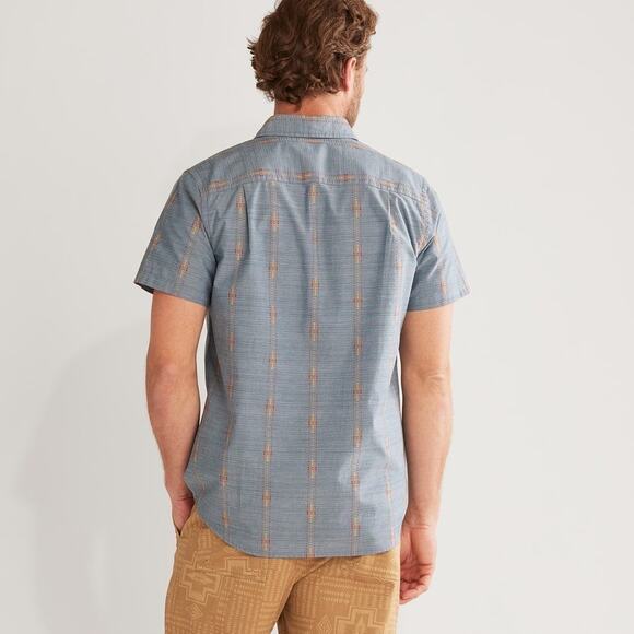 Pendleton Short Sleeve Carson Chambray Shirt XL 100% Cotton - Picture 2 of 9